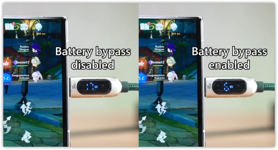 Смартфони лінійки Samsung Galaxy S23, можливо, мають функцію роботи від блока живлення в обхід батареї
