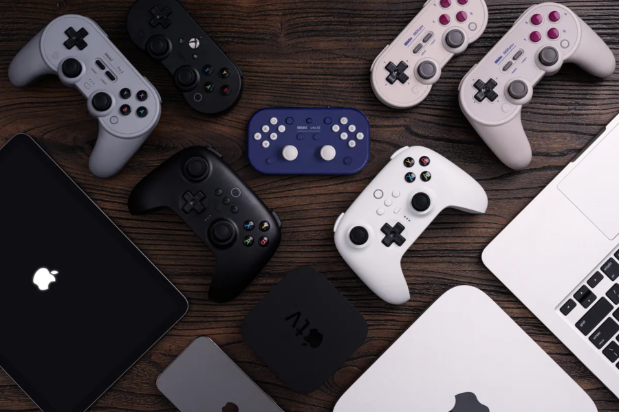 Some 8BitDo gamepads now work with Apple devices