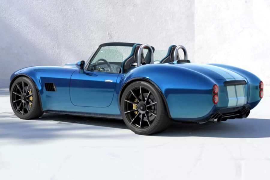 The debut of the new sports car AC Cobra GT Roadster: a modern "classic"
