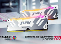 Модулі пам’яті Kingston FURY Beast DDR5 та FURY Renegade DDR5 отримують світле оформлення