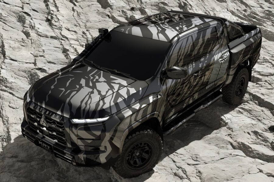 The Mitsubishi XRT concept - a hint at the future Mitsubishi L200 pickup truck