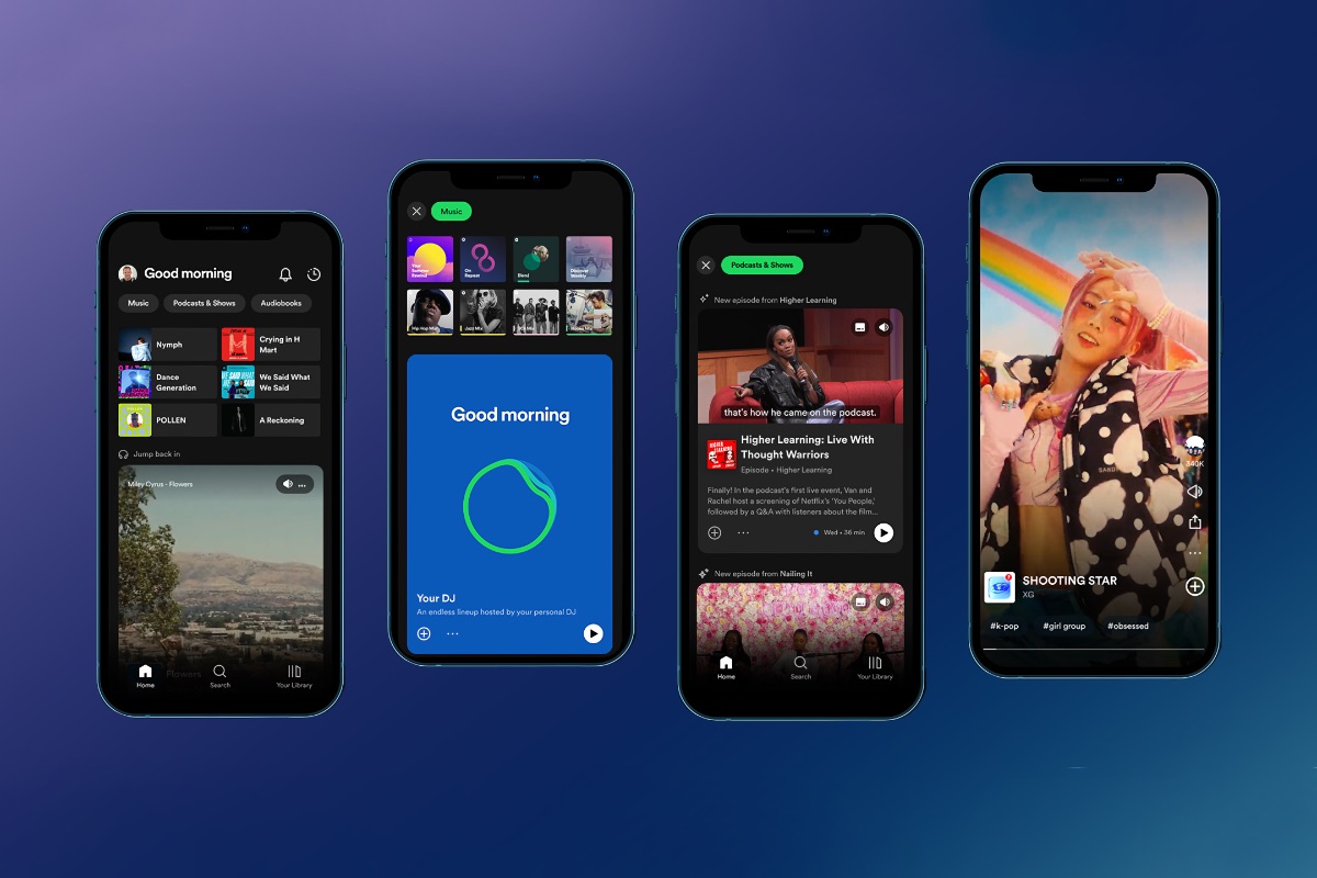 TikTok influence: Spotify is changing the design of the main page ...