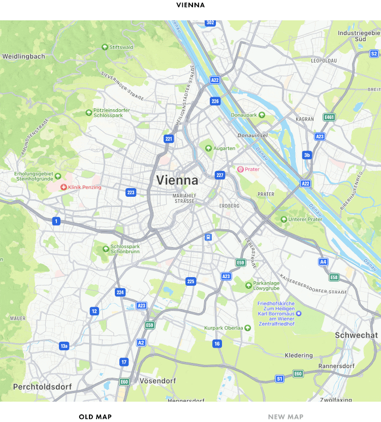Оновлені карти в Apple Maps мають з'явитися у шістьох нових країнах Центральної Європи