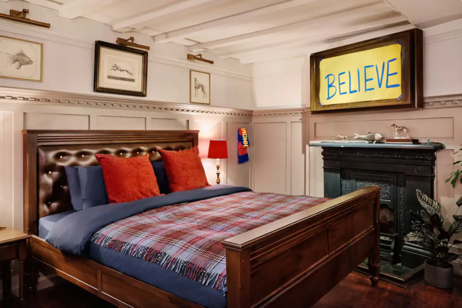 Ted Lasso fans will be able to spend the night in a pub from the series, thanks to Airbnb