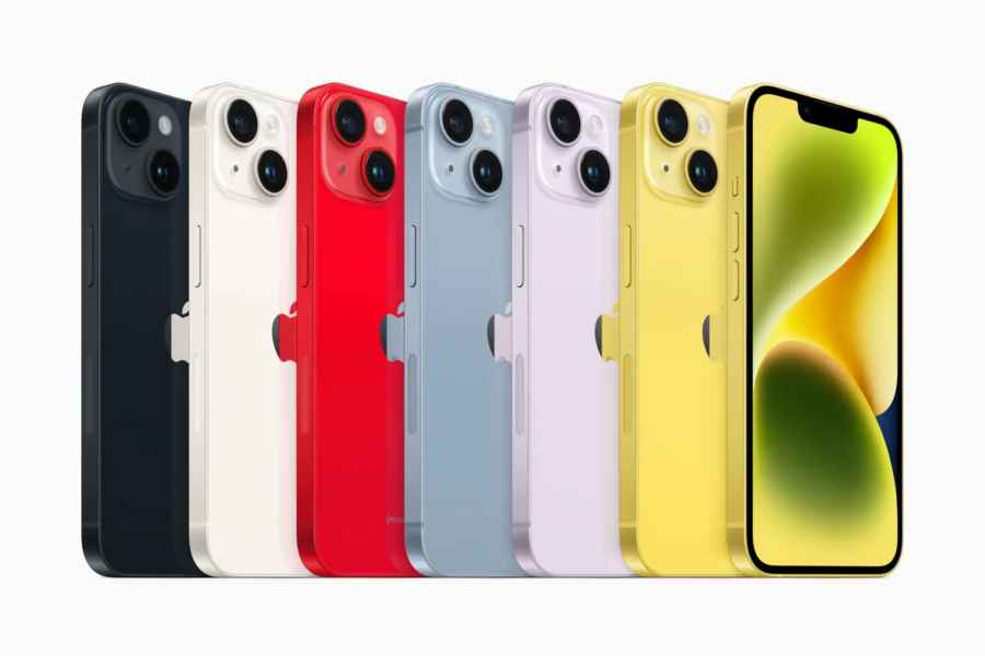 Apple showed yellow iPhone 14 and iPhone 14 Plus