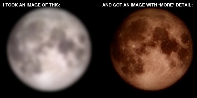 Як камера Samsung робить чіткі знімки Місяця