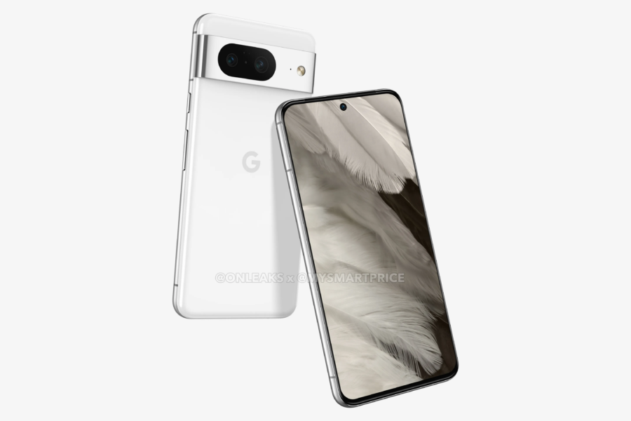 Google Pixel 8 renders show a slightly updated design of the smartphone