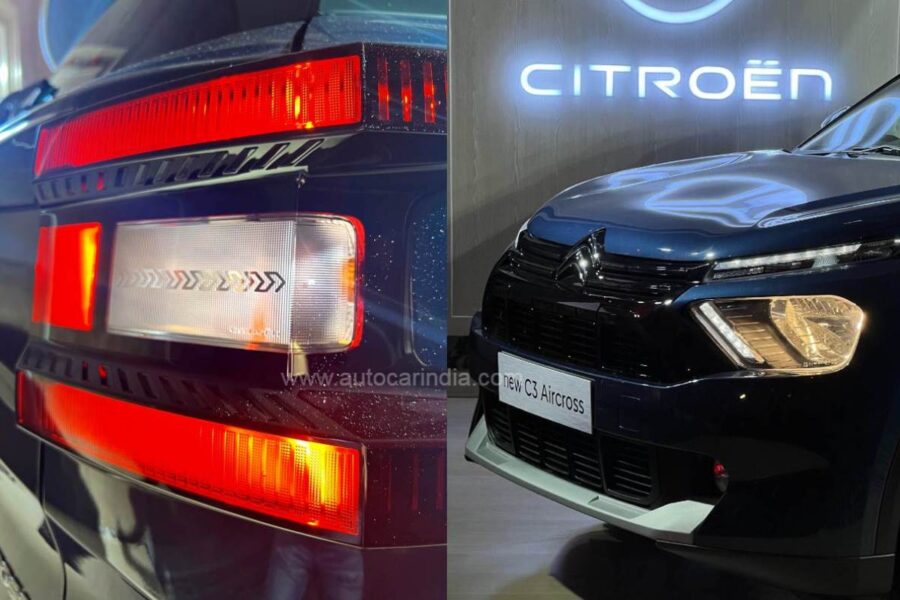 Indian debut of Citroen C3 Aircross: 4.3-meter body and 7-seater interior