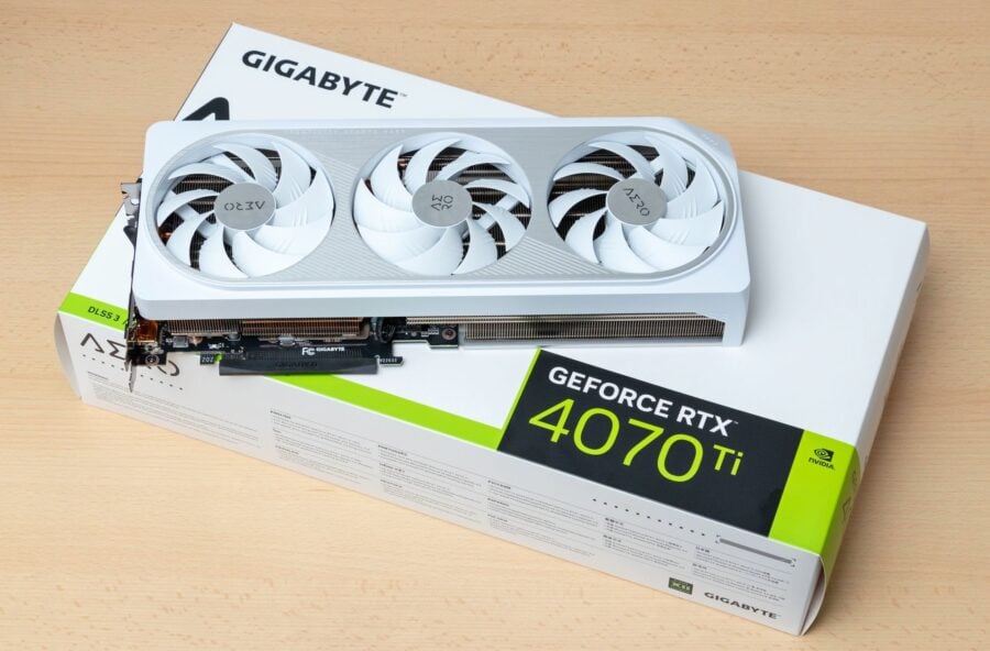 GIGABYTE GeForce RTX 4070 Ti AERO OC 12G graphics card review: heavenly gaming office