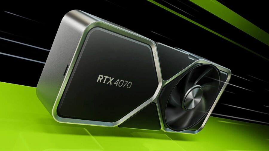 NVIDIA introduced the GeForce RTX 4070 graphics card