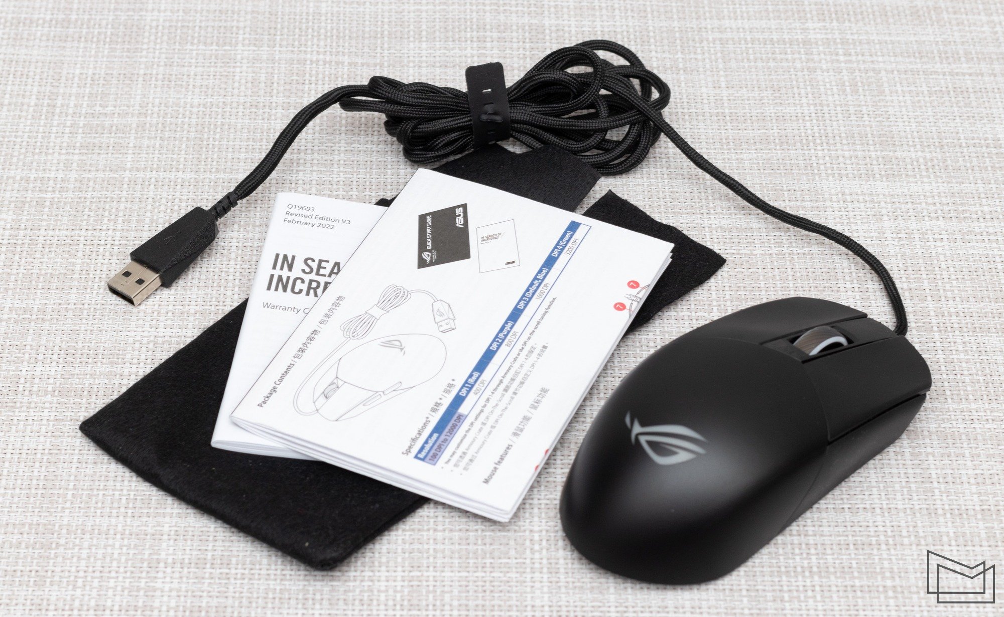 New ASUS Strix impact 3 wireless is now mid-hump mouse while wired