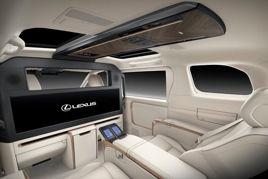 Lexus LM debuts: yes, it's a minivan from Lexus