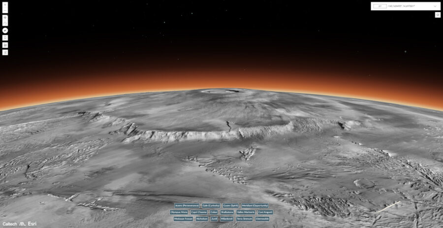 Global CTX Mosaic of Mars – the most detailed map of Mars