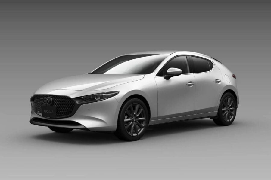Update for Mazda3: for now only in the interior and for the Japanese market