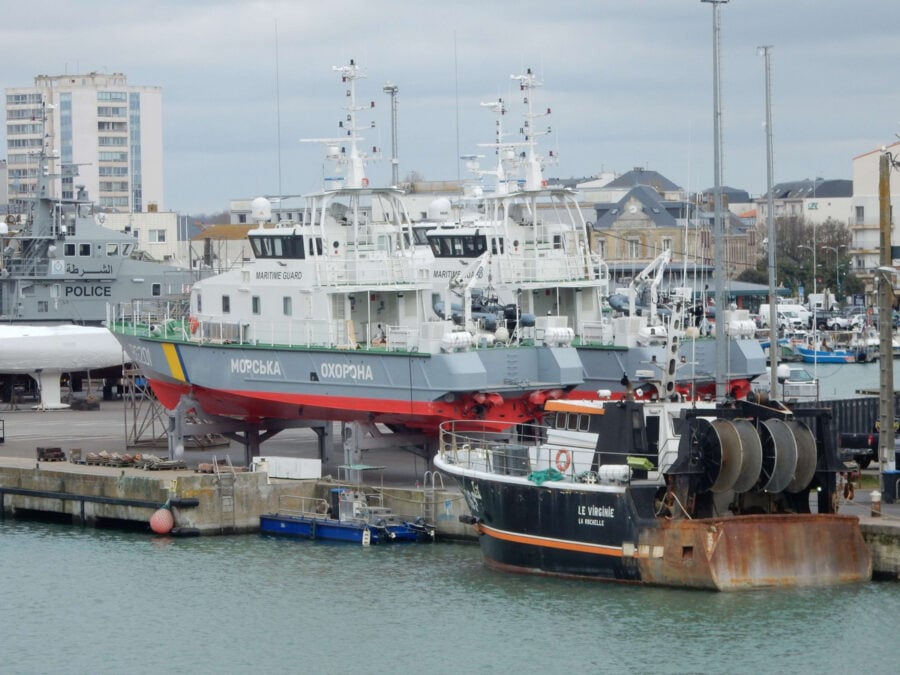 У Франції побудували вже 5 з 20 патрульних катерів OCEA FPB98MKI для Морської охорони України