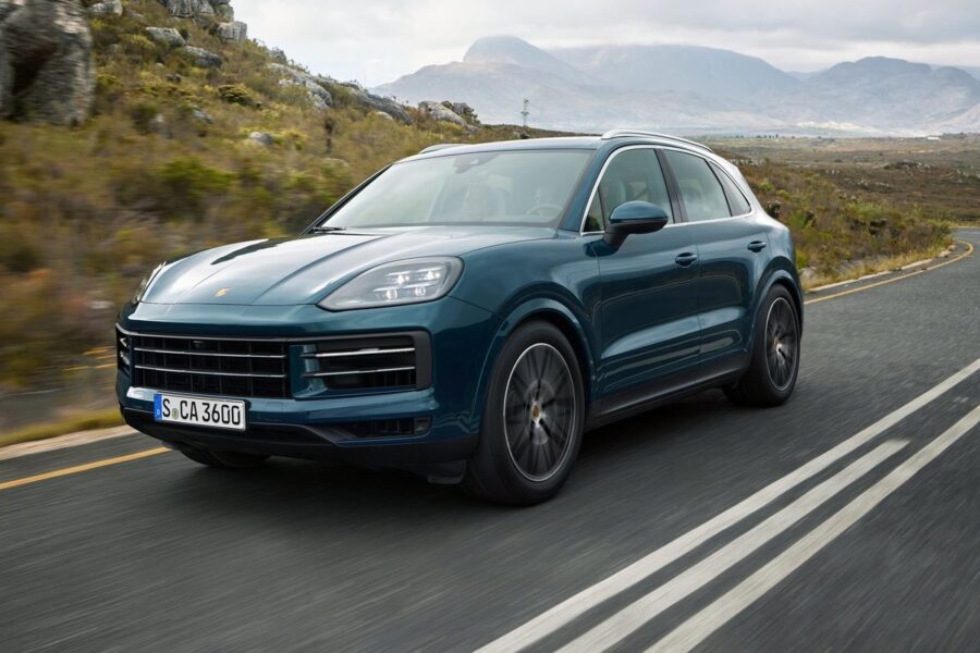 Updates for the Porsche Cayenne - a new "face" and a super version of the Turbo GT
