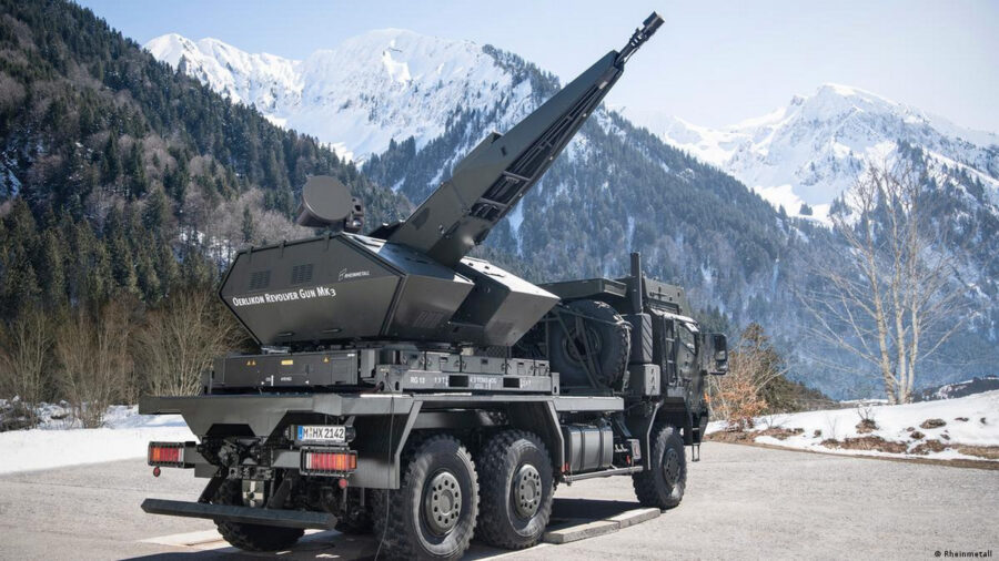 Україна вже отримала системи ППО малого радіусу дії Rheinmetall Skynex