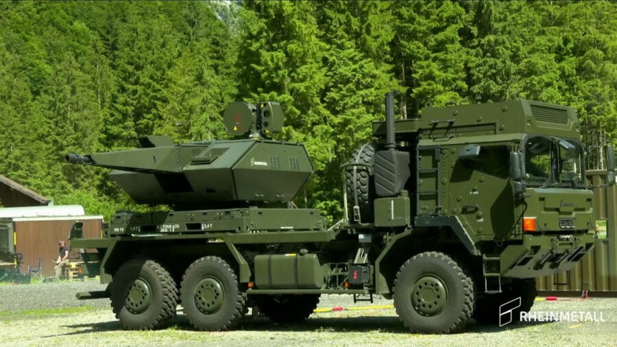 Ukraine has already received Rheinmetall Skynex short-range air defense systems