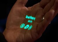 Finally something new: the startup Humane showed a wearable device with a projection screen