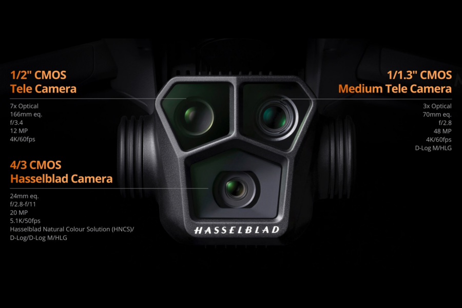 DJI introduced the Mavic 3 Pro drone with a triple camera