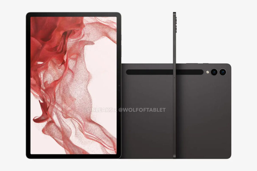 Renders of the Galaxy Tab S9+ tablet have appeared