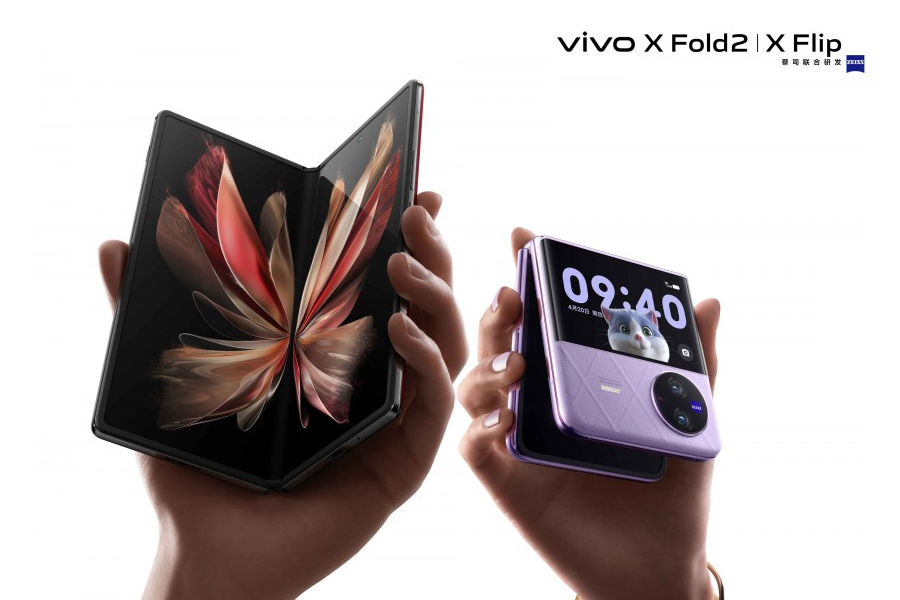 Vivo introduced foldable smartphones X Fold2 and X Flip