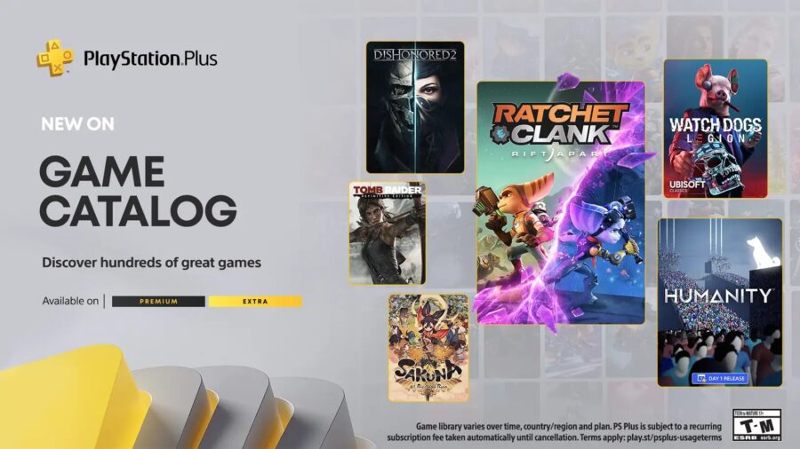 Free games for PS Plus Extra and Premium in May: Ratchet & Clank: Rift Apart, Dishonored 2, The Evil Within 2 and more