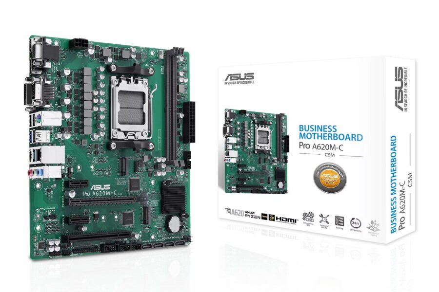 ASUS Pro A620M-C-CSM – a motherboard with a PCI slot. Needed in 2023?