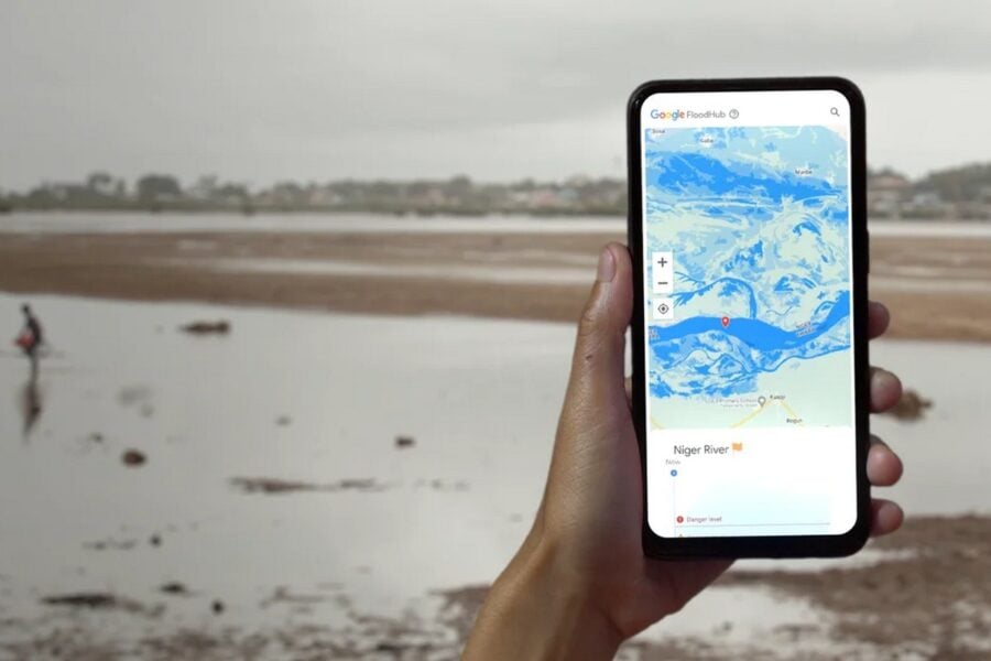Thanks to AI, the Google platform will predict floods 7 days in advance and will cover 80 countries of the world