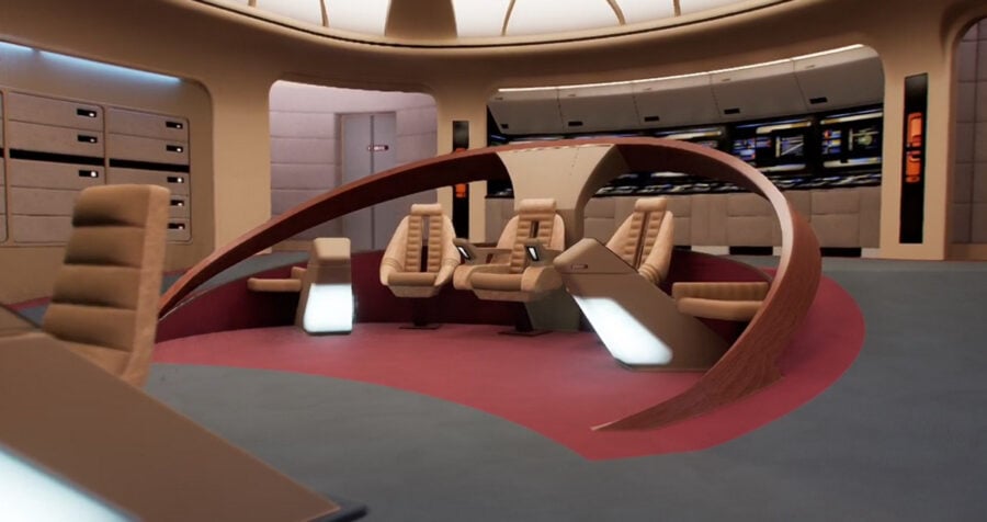 For Star Trek fans: virtual command bridges of every ship on the USS Enterprise