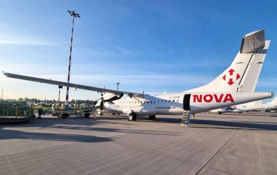 Nova Poshta Supernova Airlines made its first flight