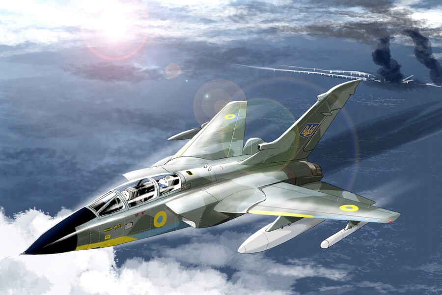 Ukrainian fighter aircraft from the author of the Ghost of Kyiv manga