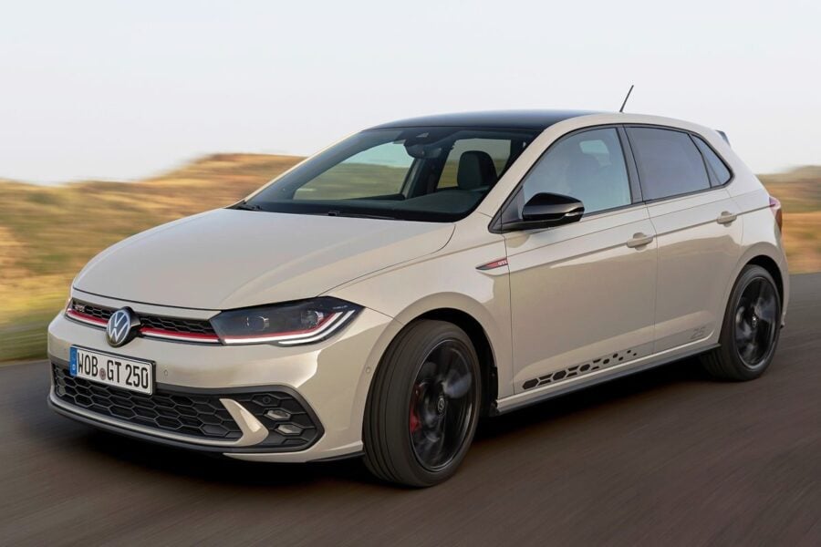 The special version of the Volkswagen Polo GTI Edition 25 salutes real "hot hatches"!