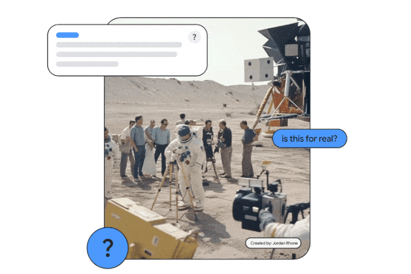 A new Google tool will allow you to determine whether an image was generated by AI