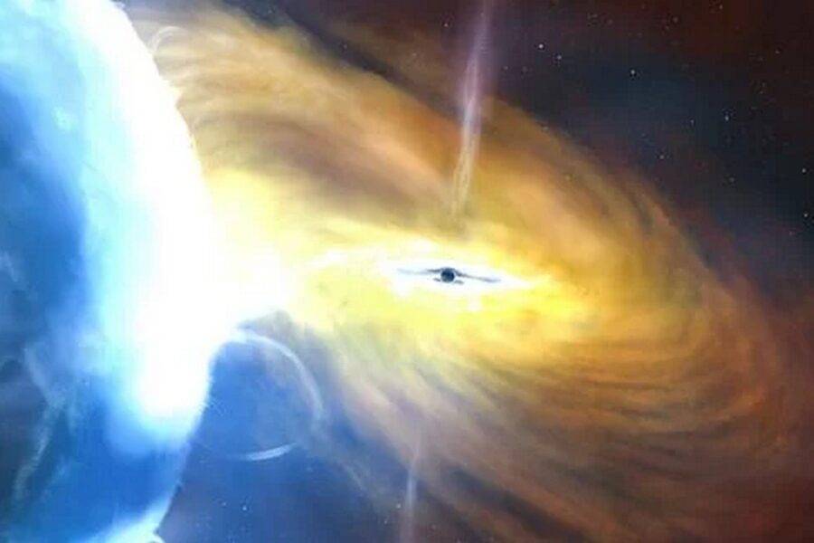 Астрономи побачили найбільший вибух у космосі – він пов’язаний з надмасивною чорною дірою
