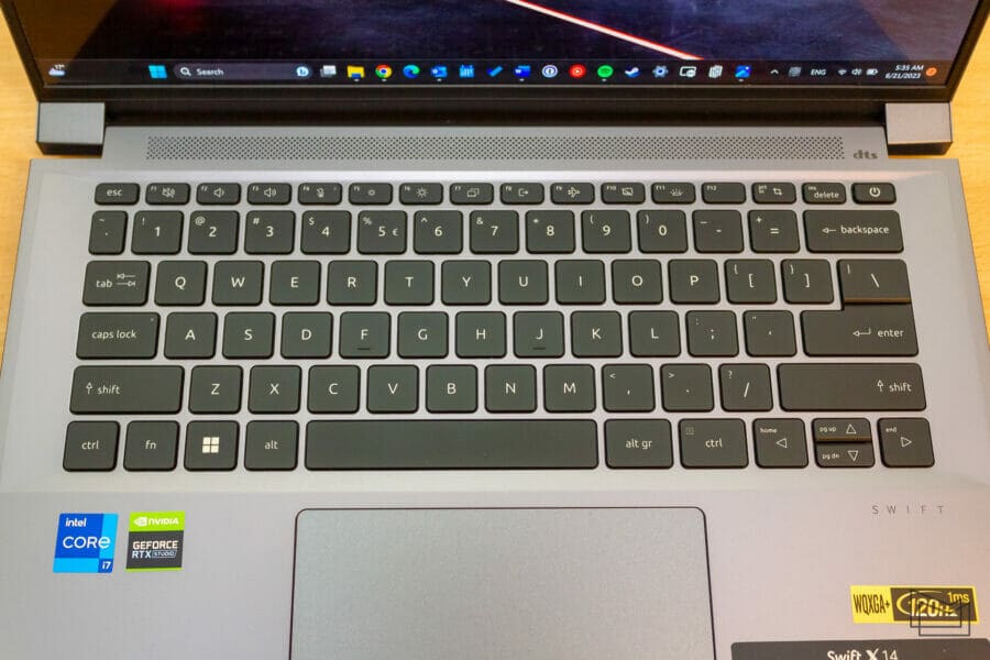 Огляд ноутбука Acer Swift X 14 (SFX14-71G)