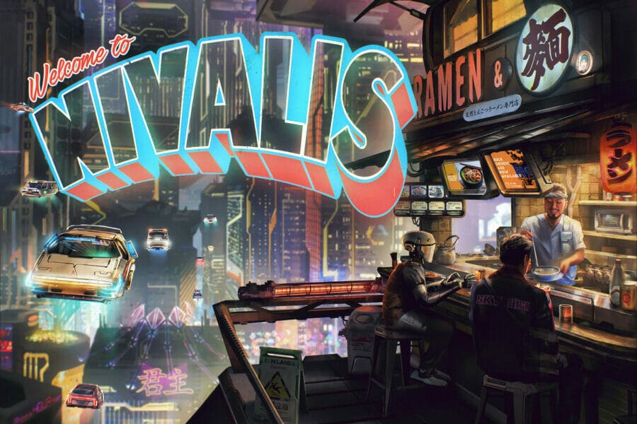 Nivalis – a simulator of life in a cyberpunk city