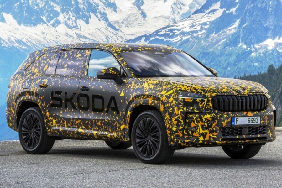 The new Skoda Kodiaq is getting ready for its debut: the first images and information