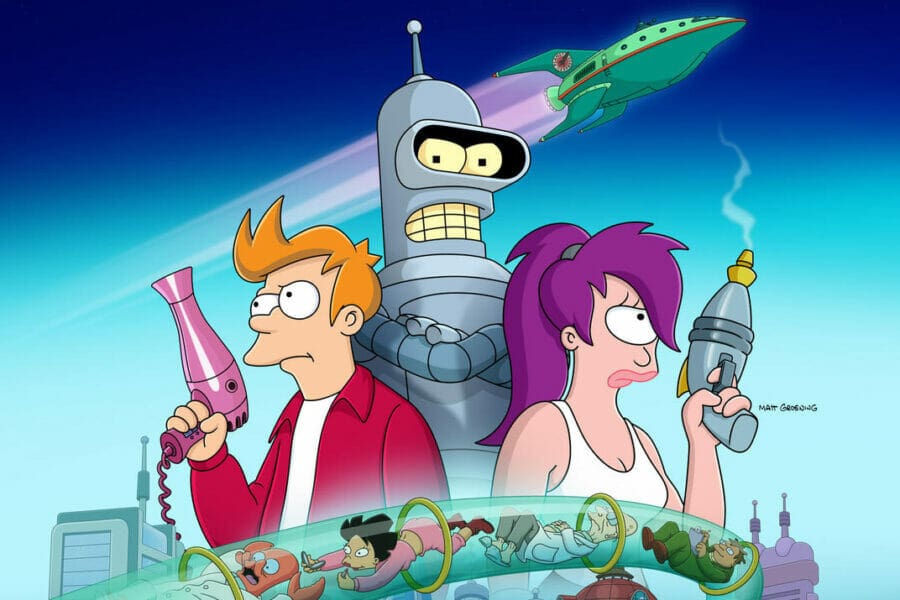 The trailer for the new season of Futurama is out