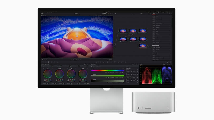 Mac Studio also got an update with the M2 Max and M2 Ultra processors