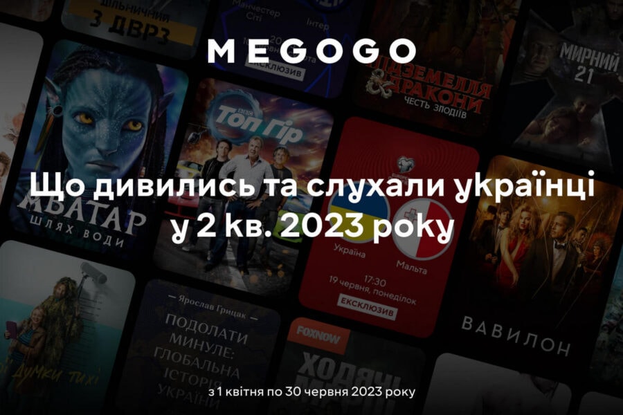 Що дивляться на MEGOGO: сервіс оприлюднив статистику в Україні за II квартал