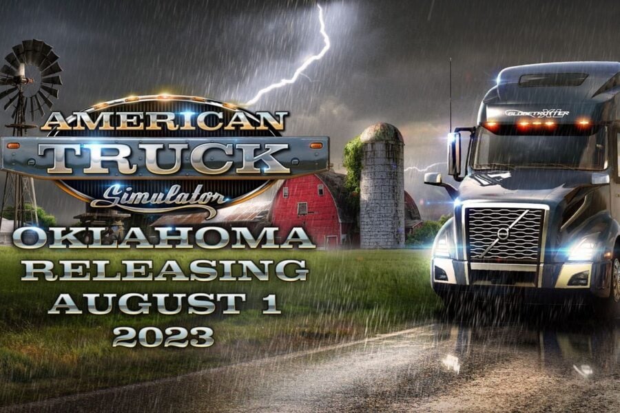 American Truck Simulator – Oklahoma will be released on August 1, 2023.