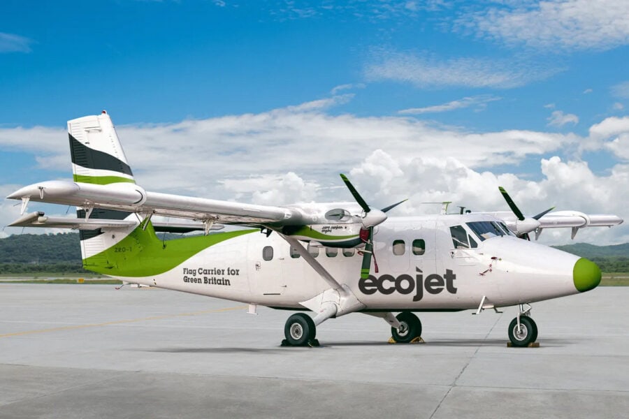 У Великій Британії запустять першу у світі електричну авіакомпанію Ecojet. Але є один нюанс