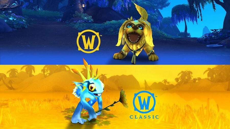 Blizzard and Mila Kunis launched the charity fundraiser Pet Pack For Ukraine in World of Warcraft