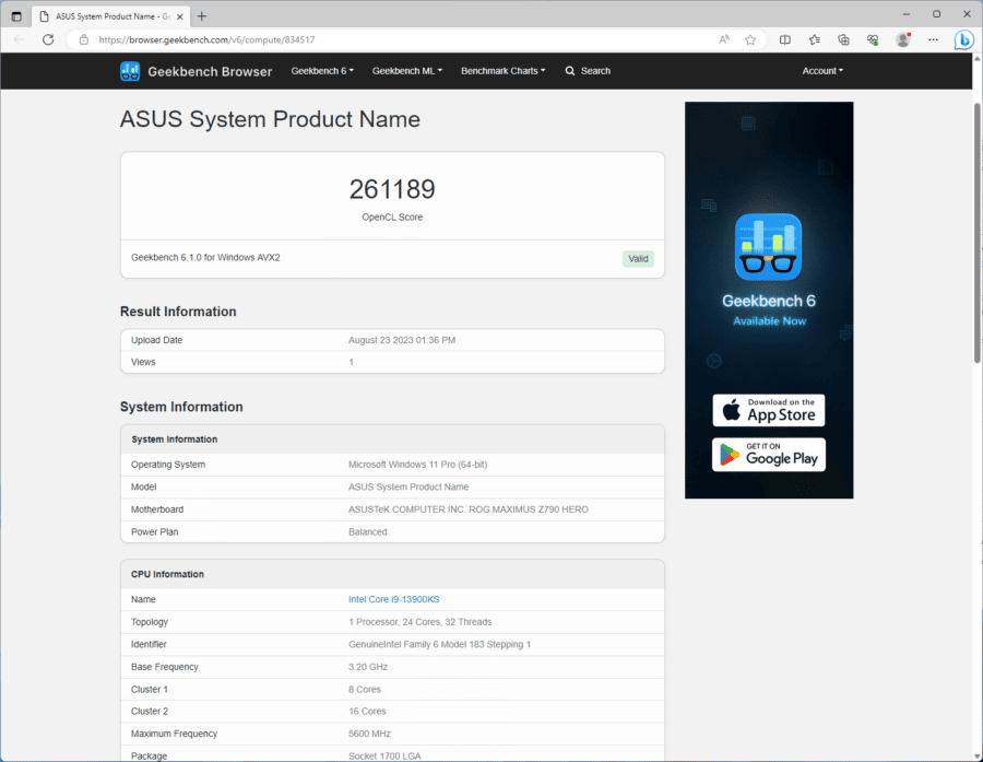 Ігрова платформа на Intel Core i9-13900KS: без обмежень