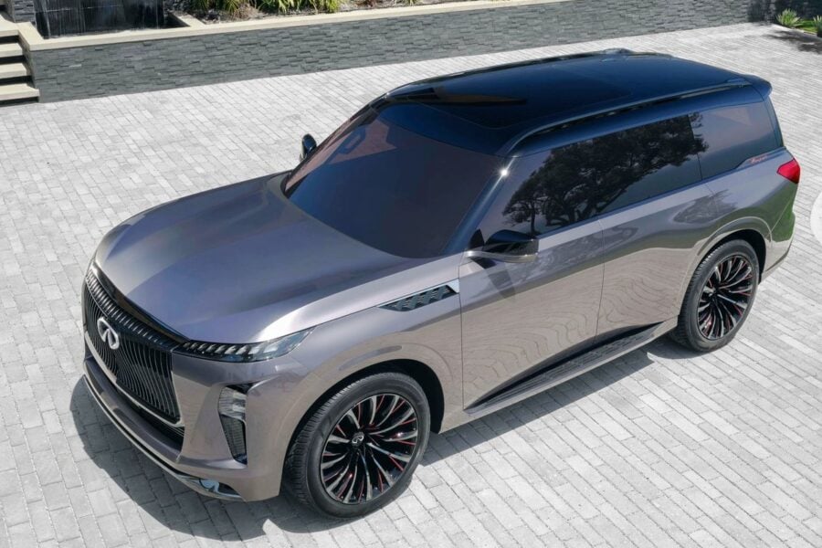 The Infiniti QX Monograph Concept is presented: is this the new Infiniti QX80?