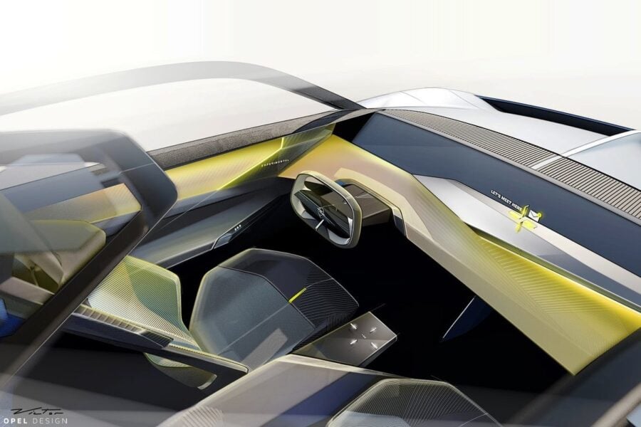 Opel Experimental concept car: hints of a new design and a new crossover coupe