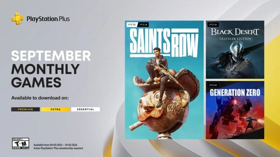 What games will be given away in PS Plus in September