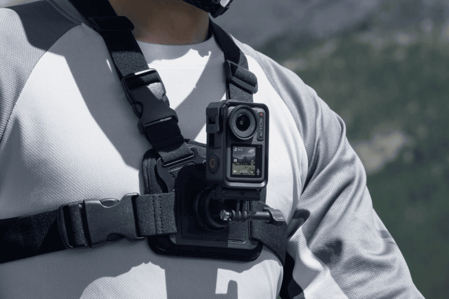 DJI introduced the Osmo Action 4 action camera