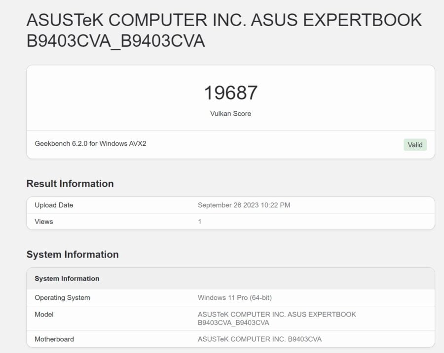 ASUS ExpertBook B9 OLED (B9403) - a laptop for business and beyond